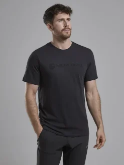 Montane Mens Mono Logo T-Shirt - Midnight Grey Discount