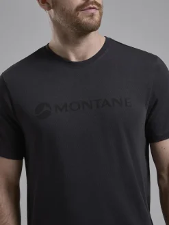 Montane Mens Mono Logo T-Shirt - Midnight Grey Discount