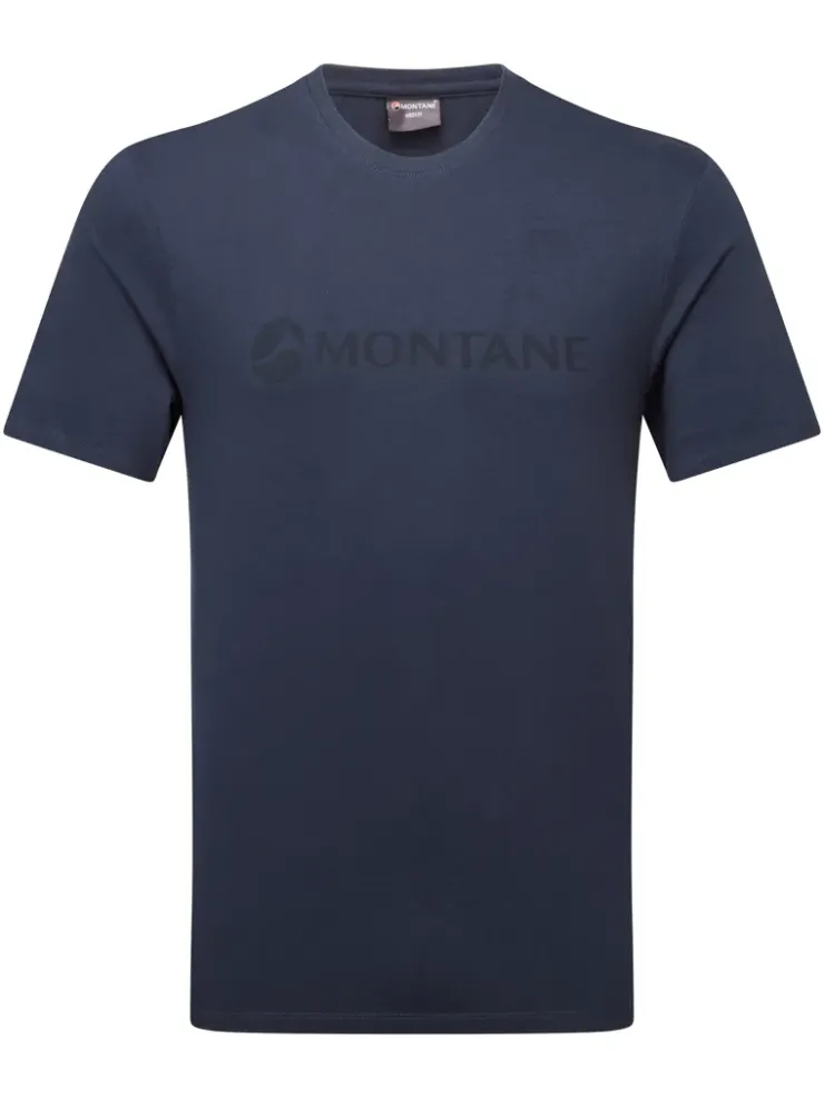 Montane Mens Mono Logo T-Shirt - Eclipse Blue Discount