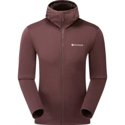 Montane Mens Protium Hoodie - Dark Garnet Outlet