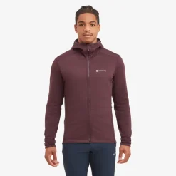 Montane Mens Protium Hoodie - Dark Garnet Outlet