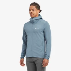 Montane Mens Protium Hoodie - Stone Blue Clearance