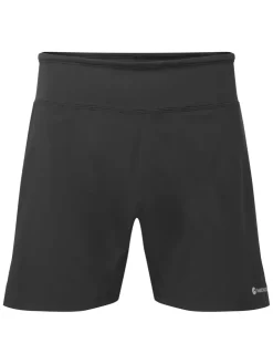 Montane Mens Slipstream 5 Shorts - Black Hot