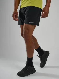 Montane Mens Slipstream 5 Shorts - Black Hot