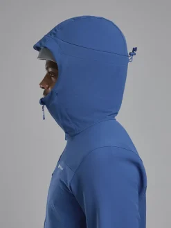 Montane Mens Tenacity XT Hoodie - Neptune Blue Outlet