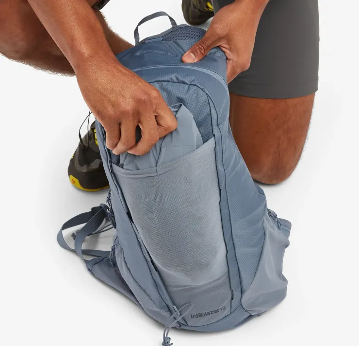 Montane Mens Trailblazer 18 Rucksack - Stone Blue Outlet