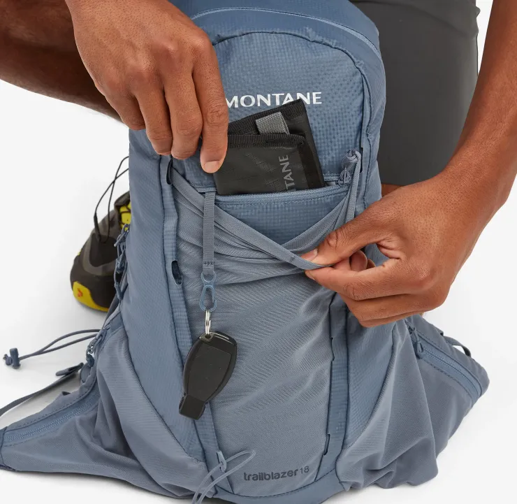 Montane Mens Trailblazer 18 Rucksack - Stone Blue Outlet