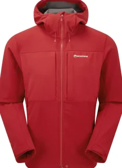 Montane Mens Windjammer XPD Hoodie - Acer Red Outlet