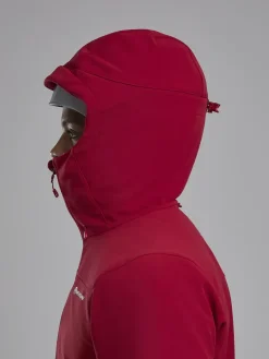 Montane Mens Windjammer XPD Hoodie - Acer Red Outlet