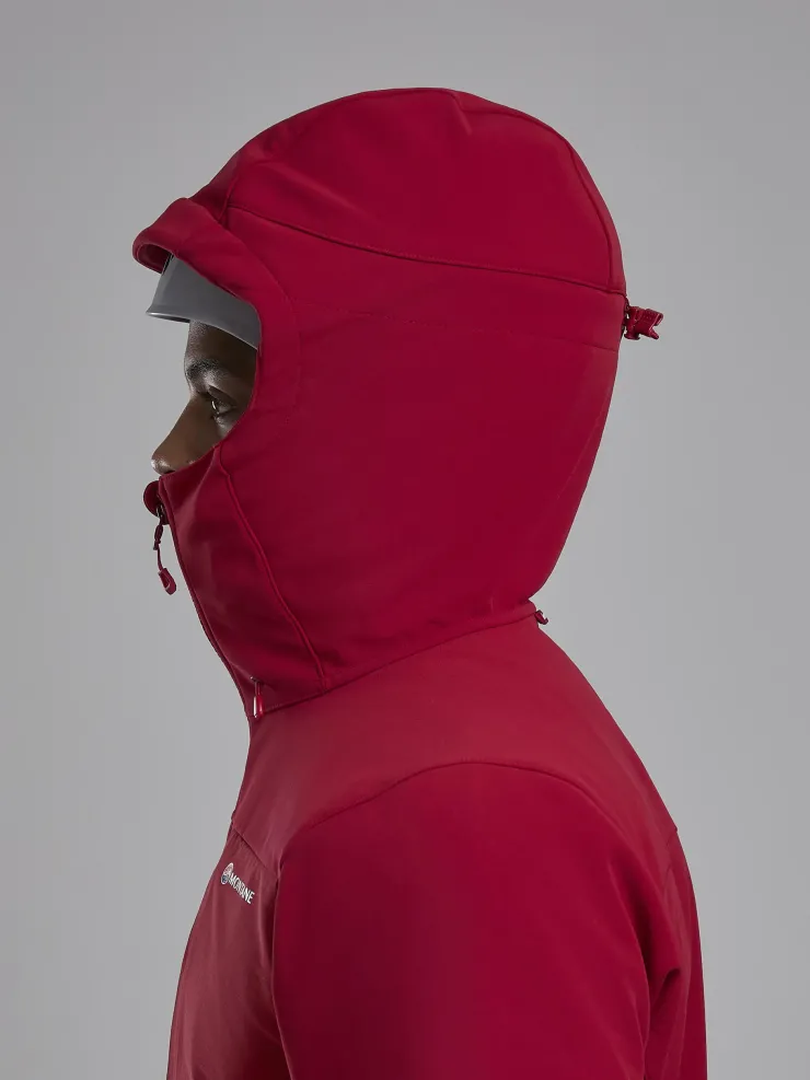 Montane Mens Windjammer XPD Hoodie - Acer Red Outlet