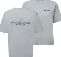 Montane Womens Alhena Mountain 25 T-Shirt - Pebble Blue Fashion