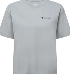 Montane Womens Alhena Mountain 25 T-Shirt - Pebble Blue Fashion