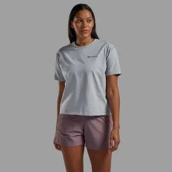 Montane Womens Alhena Mountain 25 T-Shirt - Pebble Blue Fashion