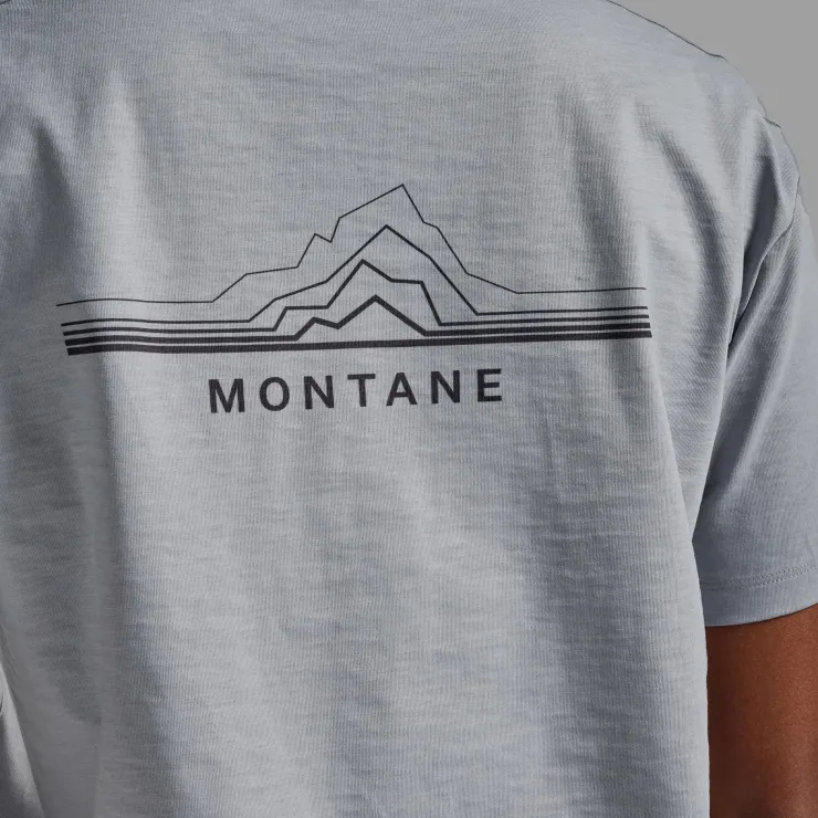 Montane Womens Alhena Mountain 25 T-Shirt - Pebble Blue Fashion