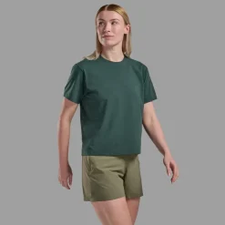 Montane Womens Alhena T Shirt - Deep Forest Clearance