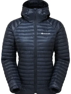 Montane Womens Alpine 850 Nano Hoodie - Eclipse Blue Hot