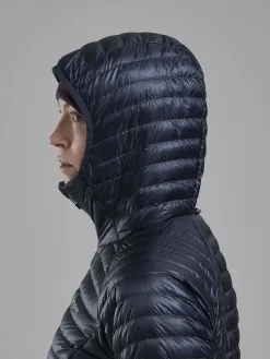 Montane Womens Alpine 850 Nano Hoodie - Eclipse Blue Hot