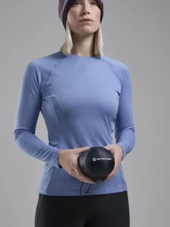 Montane Womens Alpine 850 Nano Hoodie - Eclipse Blue Hot