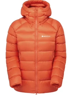 Montane Womens Anti-Freeze XT Hoodie - Tigerlily Hot