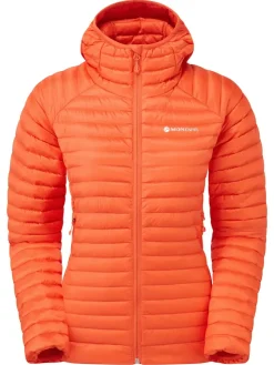 Montane Womens Anti-Freeze Lite Hoodie - Tigerlily Best