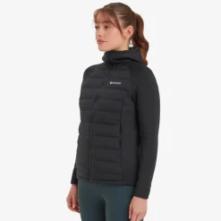 Montane Womens Composite Hoodie - Black Best