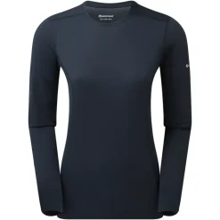 Montane Womens Dart Lite Long Sleeve T-Shirt - Eclipse Blue New