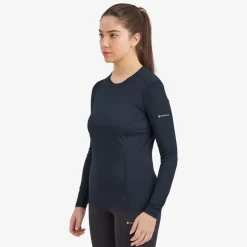 Montane Womens Dart Lite Long Sleeve T-Shirt - Eclipse Blue New