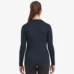 Montane Womens Dart Lite Long Sleeve T-Shirt - Eclipse Blue New