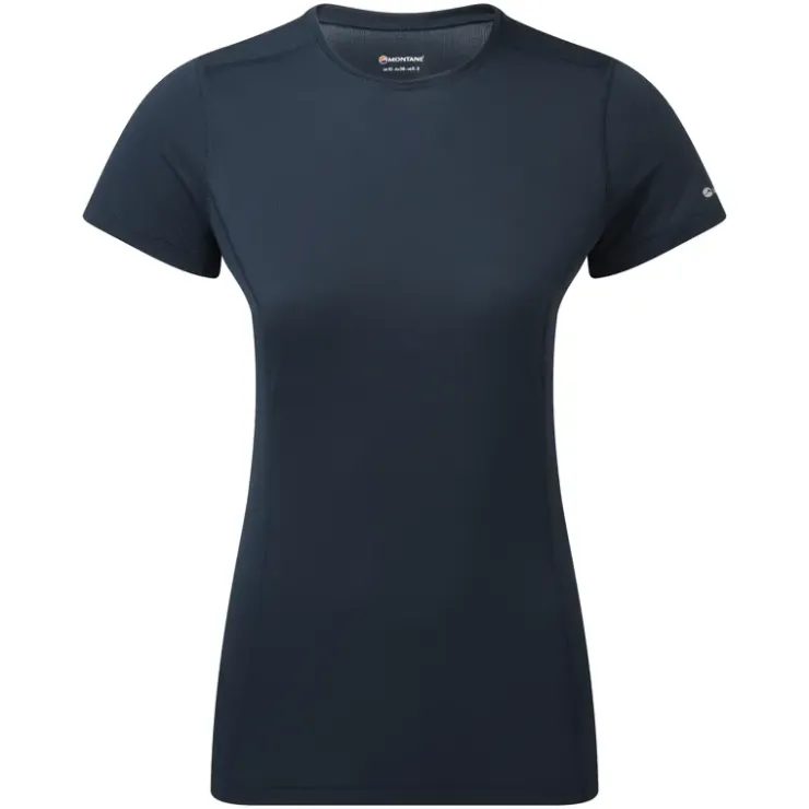 Montane Womens Dart Lite T-Shirt - Eclipse Blue Clearance