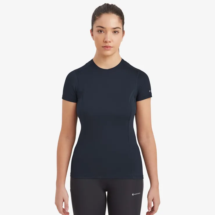 Montane Womens Dart Lite T-Shirt - Eclipse Blue Clearance