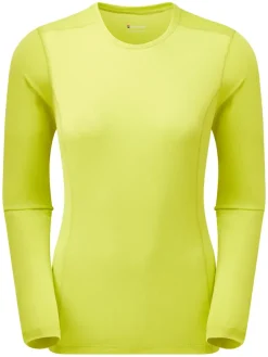 Montane Womens Dart Lite Long Sleeve T-Shirt - Citrus Spring Online