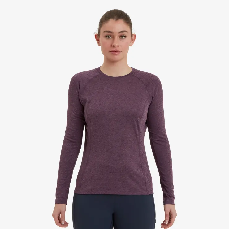 Montane Womens Dart Long Sleeve T-Shirt - Mulberry Outlet
