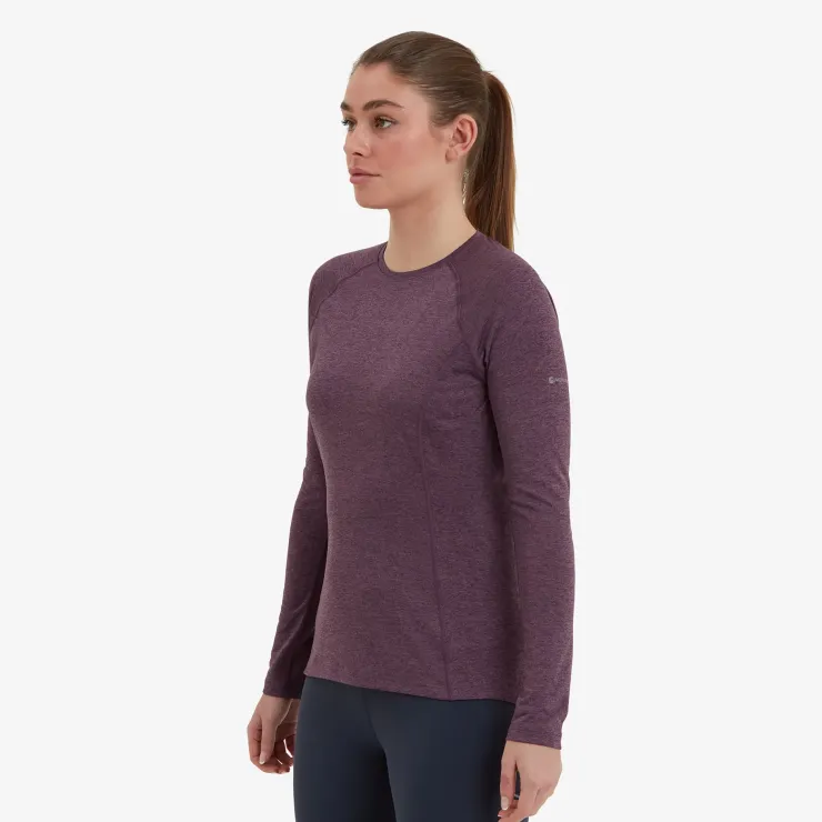 Montane Womens Dart Long Sleeve T-Shirt - Mulberry Outlet