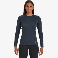 Montane Womens Dart Long Sleeve T-Shirt - Eclipse Blue Discount