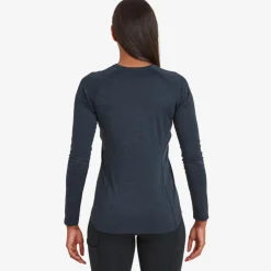 Montane Womens Dart Long Sleeve T-Shirt - Eclipse Blue Discount