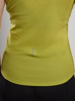 Montane Womens Dart Nano Zip T-Shirt - Citrus Spring New