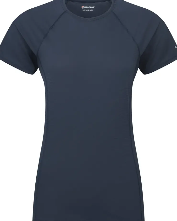 Montane Womens Dart Nano T-Shirt - Eclipse Blue Hot