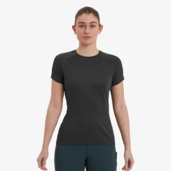 Montane Womens Dart T-Shirt - Black Hot