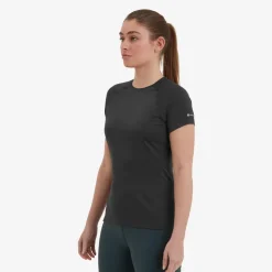 Montane Womens Dart T-Shirt - Black Hot