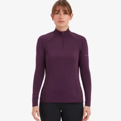 Montane Womens Dart XT Zip Neck - Saskatoon Berry Fashion