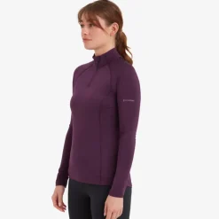 Montane Womens Dart XT Zip Neck - Saskatoon Berry Fashion