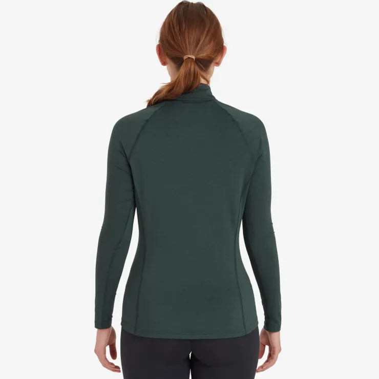 Montane Womens Dart XT Zip Neck - Deep Forest Outlet