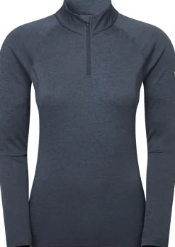 Montane Womens Dart Zip Neck - Eclipse Blue Online