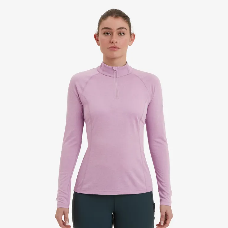 Montane Womens Dart Zip Neck - Allium New