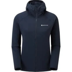 Montane Womens Fireball Lite Hoodie - Eclipse Blue New