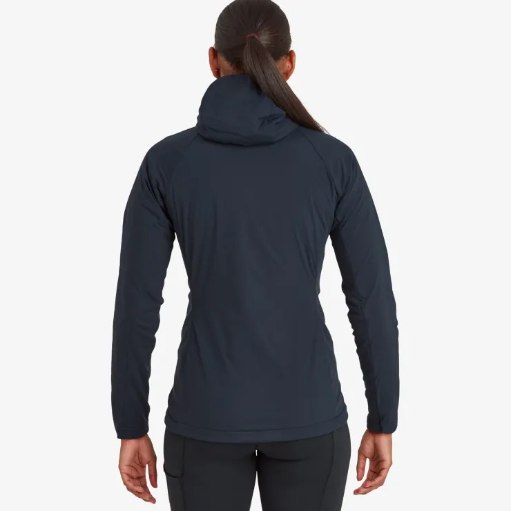 Montane Womens Fireball Lite Hoodie - Eclipse Blue New