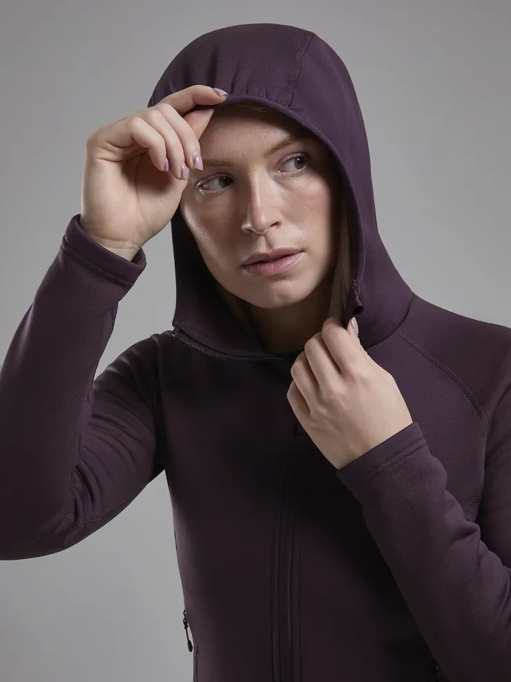 Montane Womens Fury Hoodie - Mulberry New
