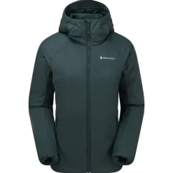 Montane Womens Respond Hoodie - Deep Forest Hot