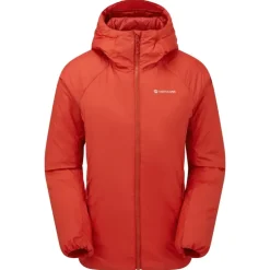 Montane Womens Respond Hoodie - Saffron Red Sale