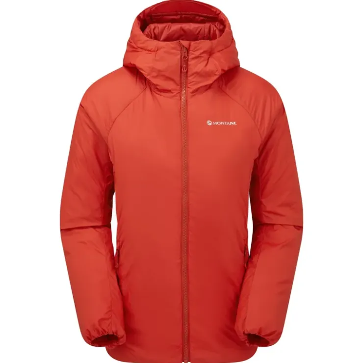 Montane Womens Respond Hoodie - Saffron Red Sale